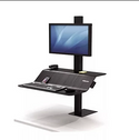 Fellowes® Lotus VE ülő-álló munkaállomás egy monitorhoz