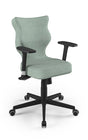 Entelo NERO Black Irodai forgószék 6-os méretben (159-188 cm)