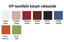 1030 Zon kárpitozott irodai forgószék