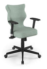 Entelo NERO Black Irodai forgószék 6-os méretben (159-188 cm)