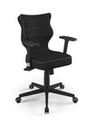 Entelo NERO Black Irodai forgószék 6-os méretben (159-188 cm)