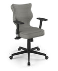 Entelo NERO Black Irodai forgószék 6-os méretben (159-188 cm)