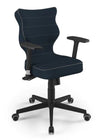 Entelo NERO Black Irodai forgószék 6-os méretben (159-188 cm)